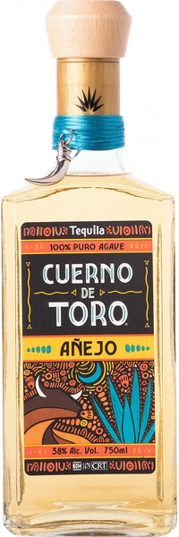 Текила Cuerno de Toro Anejo, 0.75 л