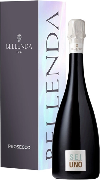 Игристое вино Bellenda, Sei Uno, Conegliano Valdobbiadene DOCG Prosecco Superiore, 2021, gift box