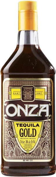 Текила Onza Gold, 0.7 л