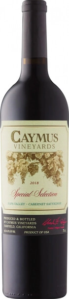 Вино Caymus, Special Selection Cabernet Sauvignon, 2018