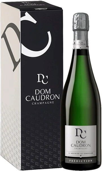 Шампанское Dom Caudron, Prediction Brut, Champagne AOC, black gift box