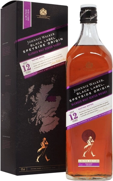 Виски Johnnie Walker, Black Label Speyside Origin, gift box, 0.7 л