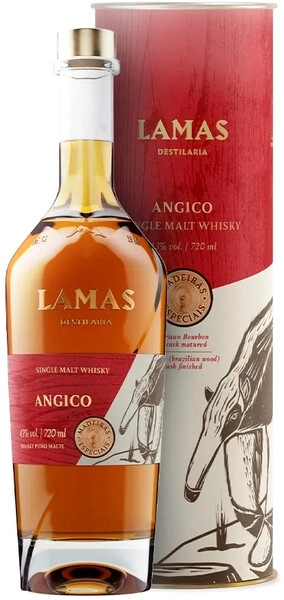 Виски "Lamas" Angico, in tube, 720 мл