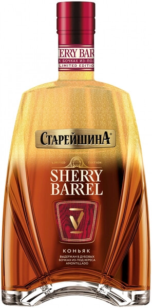Коньяк Старейшина Шерри Баррель, 0.5 л