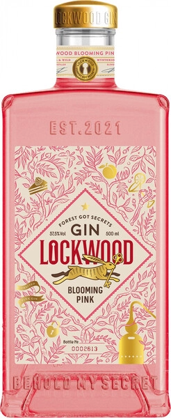 Джин Lockwood Blooming Pink, 0.5 л