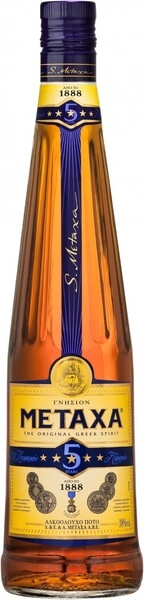 Бренди Metaxa 5*, 0.5 л