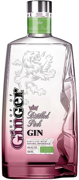 Джин Drop of Ginger Pink, 0.5 л
