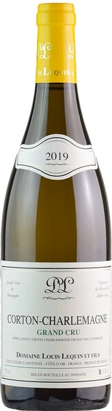 Вино Domaine Louis Lequin et Fils, Corton-Charlemagne Grand Cru AOC, 2019
