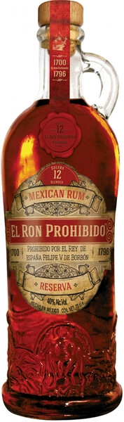 Ром El Ron Prohibido, Habanero/Reserva 12 Years Old, 0.75 л