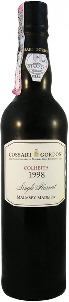 Вино Cossart Gordon, Colheita Malmsey, 1998, 0.5 л