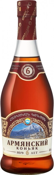 Коньяк MAP, Armenian Brandy 6 Years Old, 0.5 л