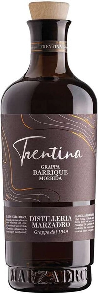 Граппа Marzadro, La Trentina Barrique Morbida, 0.7 л