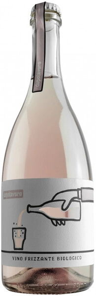 Игристое вино Corvezzo, Dopolavoro Organic Frizzante Rose