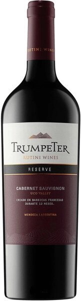 Вино Rutini, Trumpeter Cabernet Sauvignon Reserve, Uco Valley, 2022