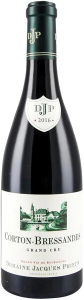 Вино Domaine Jacques Prieur, Corton-Bressandes Grand Cru, 2016