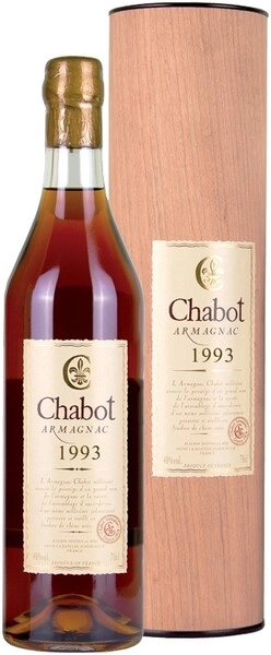 Арманьяк Chabot, 1993, gift tube, 0.7 л
