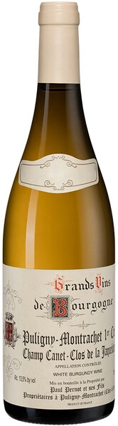 Вино Domaine Paul Pernot & Fils, Puligny-Montrachet 1er Cru Champ Canet-Clos de la Jaquelotte AOC, 2022