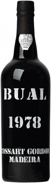 Вино Cossart Gordon, Bual, 1978