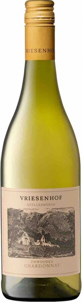 Вино Vriesenhof, Chardonnay Unwooded, Stellenbosch WO, 2023