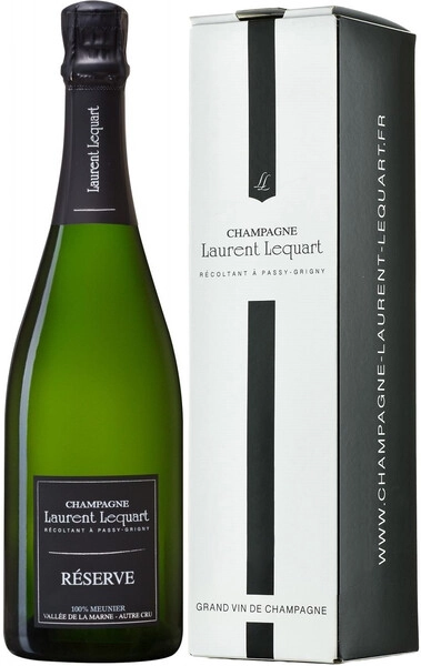 Шампанское Champagne Laurent Lequart, Reserve Brut, gift box