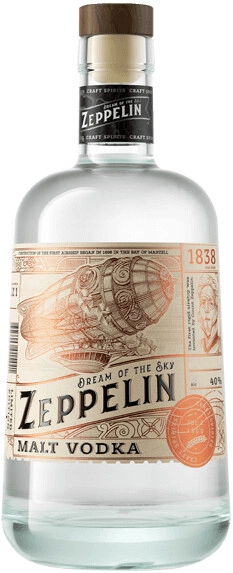 Водка Zeppelin Malt, 0.7 л