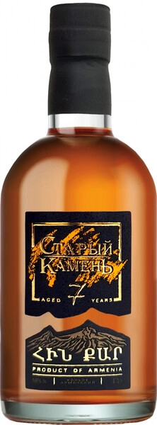 Коньяк "Старый Камень" 7-летний, 0.5 л