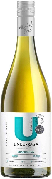 Вино Undurraga, Zero Chardonnay Alcohol Free, 2025