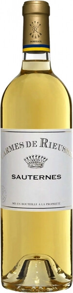 Вино Les Carmes de Rieussec, Sauternes AOC, 2014