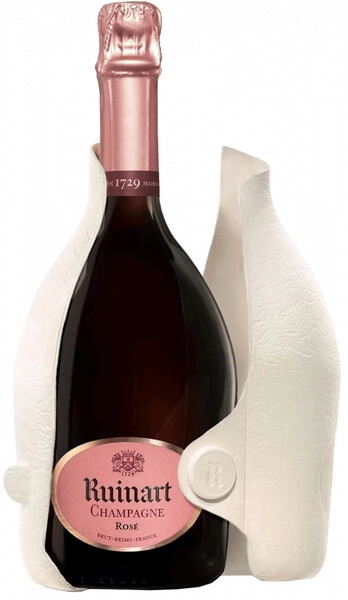 Шампанское Ruinart, Rose Brut, gift wrap Second Skin