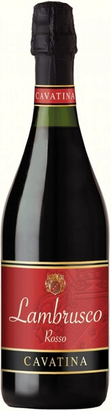 Игристое вино Cavatina Lambrusco Rosso dell'Emilia IGT