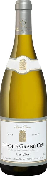 Вино Olivier Tricon, Chablis Grand Cru "Les Clos" AOC, 2018