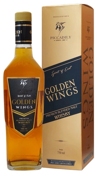 Виски Golden Wings Blended Malt, gift box, 0.75 л