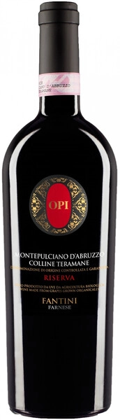 Вино Fantini, Opi Montepulciano d'Abruzzo Colline Teramane DOCG Riserva, 2014