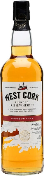 Виски West Cork Bourbon Cask, 0.7 л