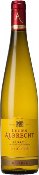 Вино Lucien Albrecht, Pinot Gris Reserve, Alsace AOC, 2022