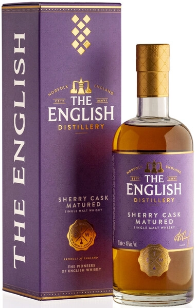 Виски The English Sherry Cask Matured, gift box, 0.7 л