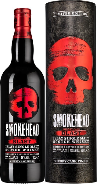 Виски Smokehead Sherry Cask Blast, in tube, 0.7 л
