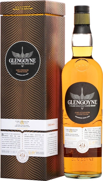 Виски Glengoyne Cask Strength Batch 9 (59,6%), in tube, 0.7 л