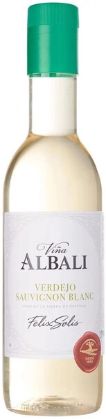 Вино Vina Albali Verdejo-Sauvignon Blanc, 2023, PET, 187 мл
