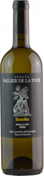 Вино Sallier de La Tour, Inzolia, Sicilia DOC, 2020