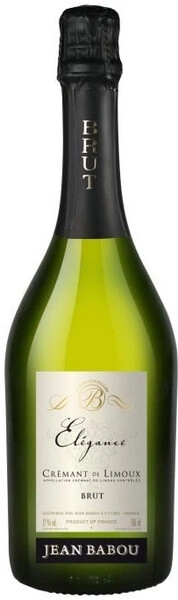 Игристое вино Jean Babou Elegance Brut, Cremant de Limoux AOC