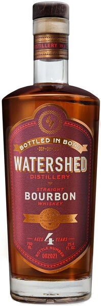 Виски Watershed Distillery, "Bottled in Bond" Straight Bourbon Whiskey, 0.75 л