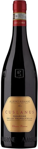 Вино Albino Armani, Cuslanus Amarone della Valpolicella DOCG Classico Riserva, 2016
