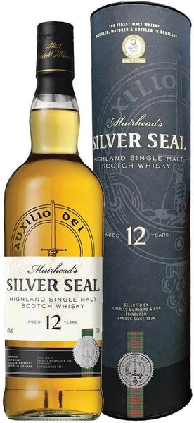 Виски Muirhead's Silver Seal 12 Years Old, gift tube, 0.7 л