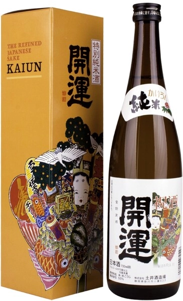 Саке Kaiun Tokubetsu Junmai, gift box, 720 мл