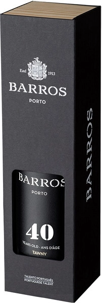 Портвейн Barros Tawny Porto 40 Years Old, gift box