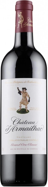 Вино Chateau d'Armailhac Pauillac AOC 5-me Grand Cru Classe, 2003
