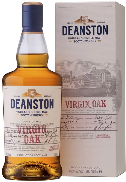 Виски Deanston Virgin Oak, gift box, 0.7 л