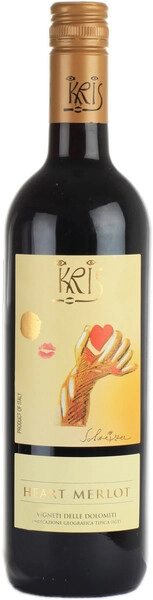 Вино Kris, Heart Merlot, Vigneti delle Dolomiti IGT