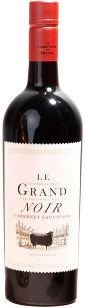Вино Le Grand Noir Cabernet Sauvignon, Pays d'Oc IGP, 2020